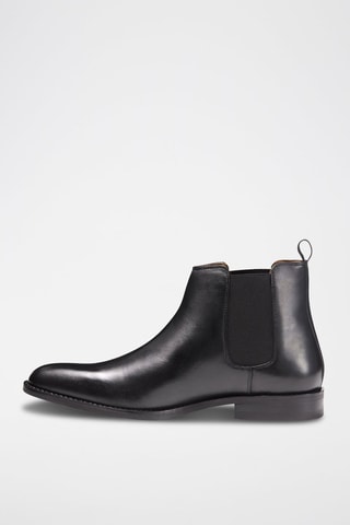 Bottines Chelsea en cuir Nicolas Noir - McFinlay