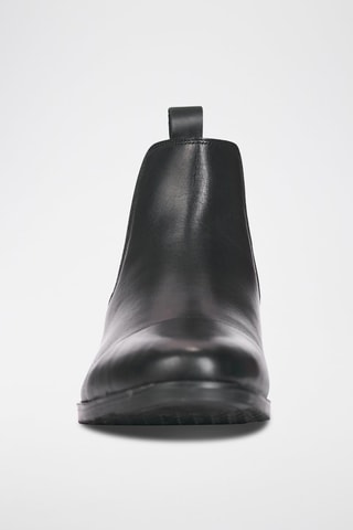 Bottines Chelsea en cuir Sébastien - Noir - Eric Bonchamps