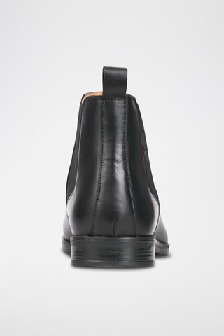 Bottines Chelsea en cuir Sébastien - Noir - Eric Bonchamps