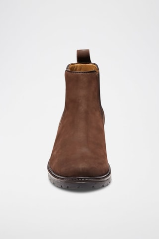 Bottines Chelsea en nubuck Marron - McFinlay