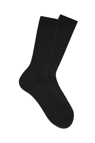 5 paires de chaussettes Semainier - Noir - La Maison du Chausseur