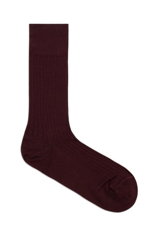 5 paires de chaussettes Semainier - Bordeaux - La Maison du Chausseur