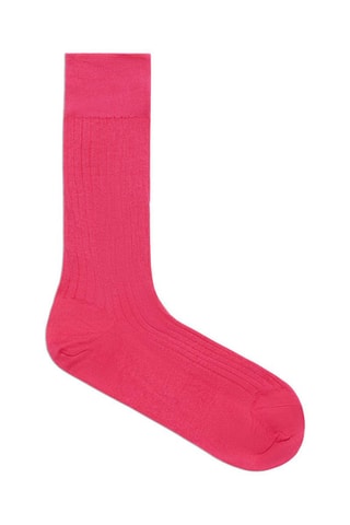 5 paires de chaussettes Semainier - Fuchsia - La Maison du Chausseur