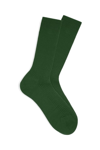 5 paires de chaussettes Semainier -Vert - La Maison du Chausseur