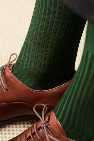 5 paires de chaussettes Semainier -Vert - La Maison du Chausseur