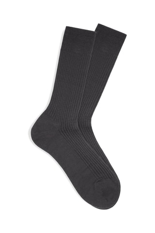 5 paires de chaussettes Semainier - Gris - La Maison du Chausseur