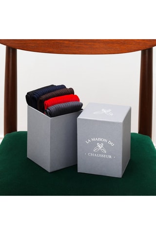 5 paires de chaussettes Semainier - Multicolore - La Maison du Chausseur