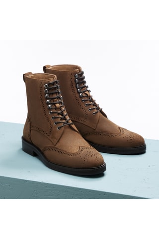 Boots en nubuck Billy - Marron - Shepperd and Sons