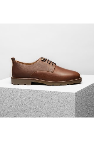 Derbys en cuir  Ulysse - Marron - Guillemets