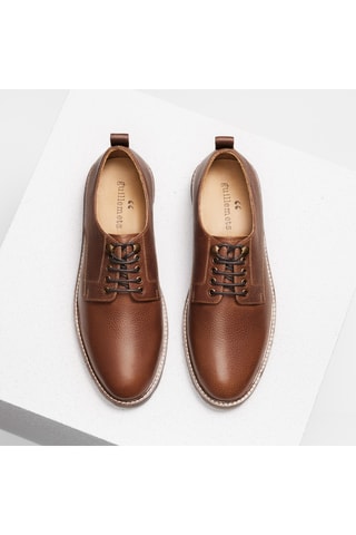 Derbys en cuir  Ulysse - Marron - Guillemets