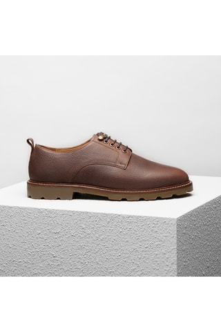 Derbys en cuir  Ulysse - Marron foncé - Guillemets