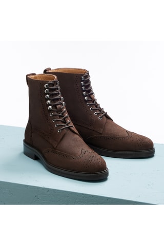 Boots en nubuck Pierce - Marron - Shepperd and Sons