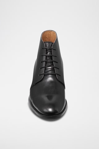 Boots en cuir Aston - Noir - Arthur&Brooke