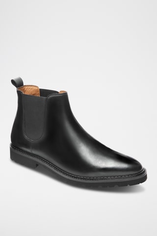 Bottines Chelsea en cuir Maximilian - Noir - McFinlay