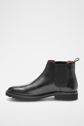 Bottines Chelsea en cuir Maximilian - Noir - McFinlay