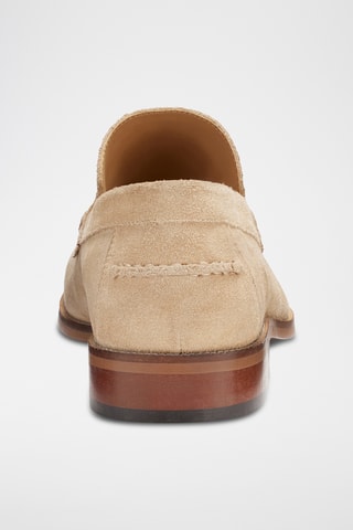 Mocassins en nubuck Romain - Beige - Guillemets