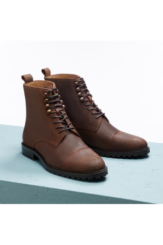 Boots en nubuck Gabe - Marron - Shepperd and Sons