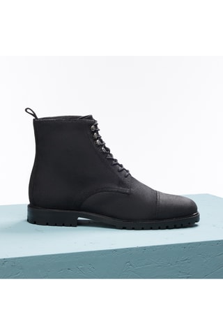 Boots en nubuck Brent - Noir - Shepperd and Sons
