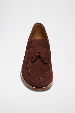 Mocassins en nubuck Romain - Marron - Guillemets