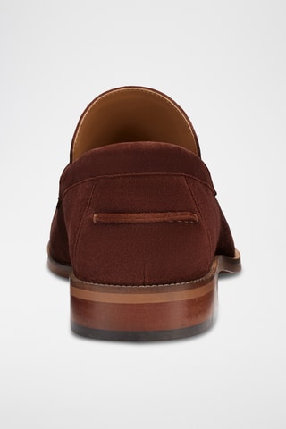 Mocassins en nubuck Romain - Marron - Guillemets
