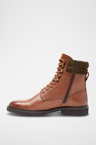Boots en cuir Ian - Camel - McFinlay