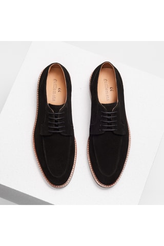 Derbys en nubuck Tristan - Noir - Guillemets