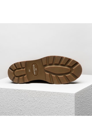 Boots en cuir  Jérémy - Marron - Guillemets