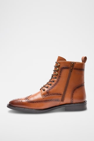 Boots en cuir Curtis - Camel - McFinlay