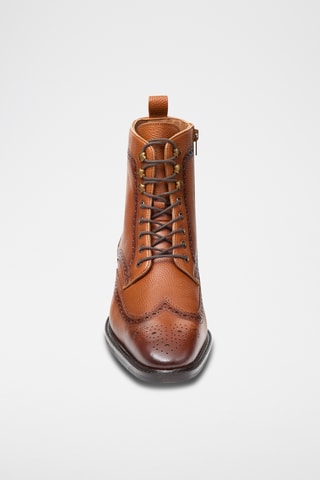Boots en cuir Curtis - Camel - McFinlay