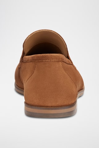 Mocassins en nubuck Lucas - Marron - Guillemets