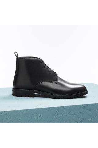 Boots en cuir Warren - Noir - Shepperd and Sons