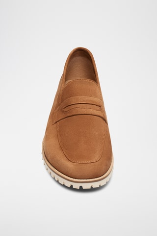 Mocassins en nubuck Horace - Marron - Guillemets