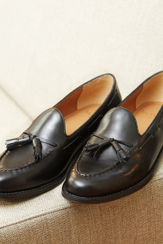 Mocassins en cuir Allen - Noir - McFinlay