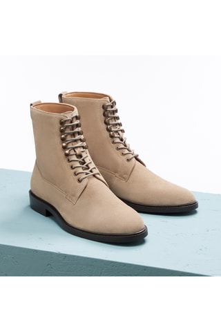 Boots en nubuck Sam - Marron clair - Shepperd and Sons