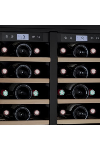 Adega de vinho encastrável Dual zone - 42 garrafas - 126 l