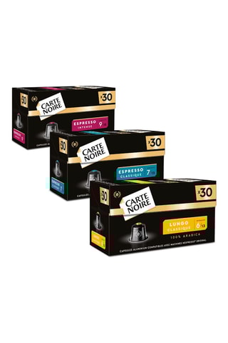 Assortiment café - 90 capsules compatibles Nespresso