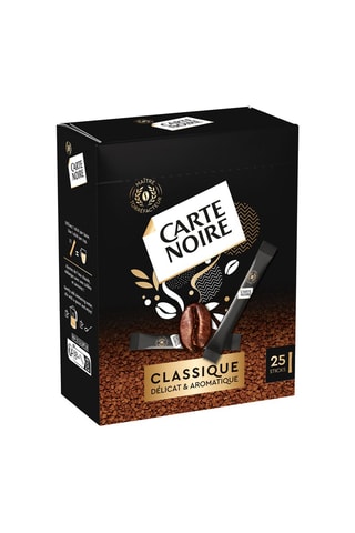 16 x Café soluble sticks classique Carte Noire 45 g