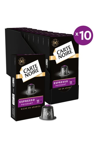 10 x Café espresso puissant n°11 - 10 capsules Nespresso®