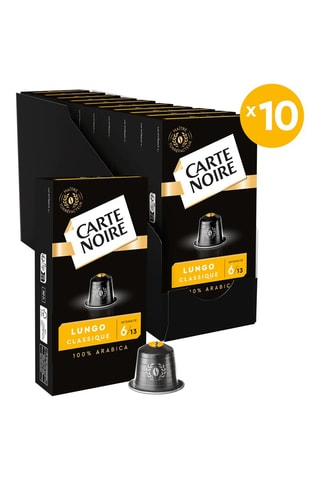 10 x Café lungo classique n°6 - 10 capsules Nespresso®