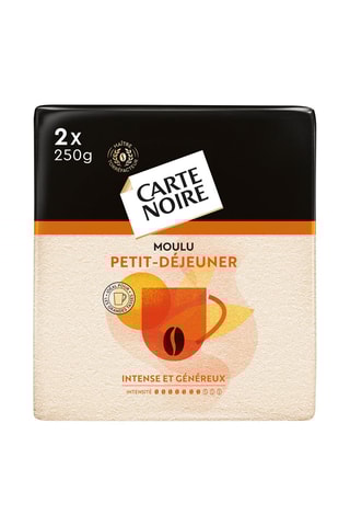 6 paquets de Café moulu Petit Dejeuner - 250 g