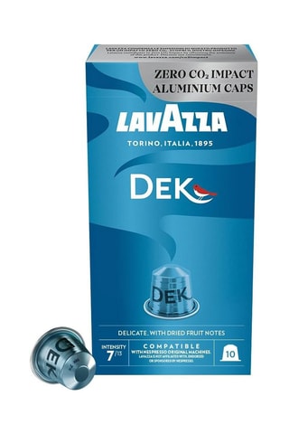 100 capsules Café Lavazza Decaffeinato - 10 x 10 capsules Nespresso®