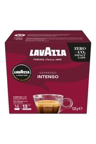 128 capsules de Café Espresso Intenso - 8 x 16 capsules A Modo Mio®