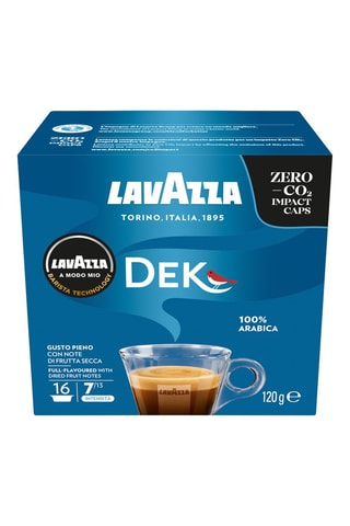 128 capsules de Café décaféiné Cremoso - 8 x 16 capsules A Modo Mio®