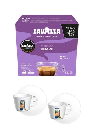 256 capsules A Modo Mio® Café Soave et Mug Roland Garros offert