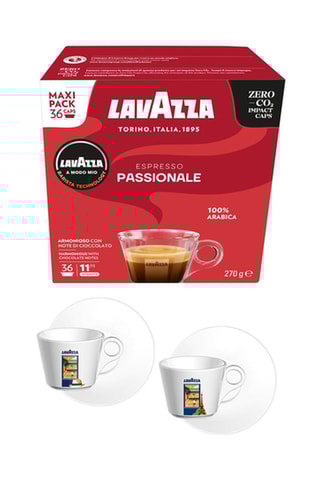 360 capsules A Modo Mio® Café Passionale et Mug Roland Garros offert