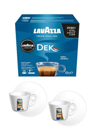 128 capsules A Modo Mio® Café décaféiné Cremoso et Mug Roland Garros offert