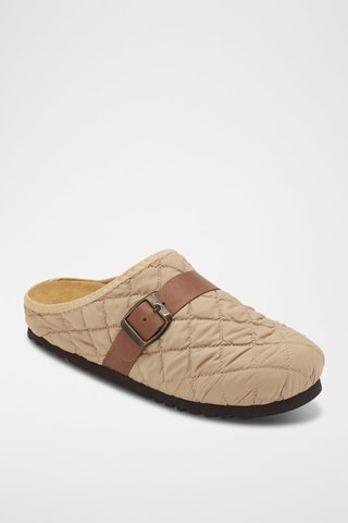 Sabots Charlotte Beige et marron