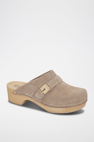 Sabots en nubuck Pescura Clog 50 Beige