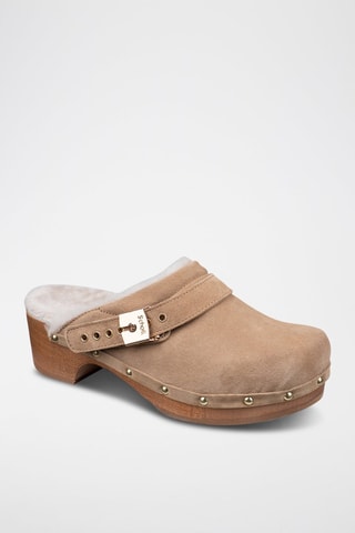 Sabots en nubuck Pescura Robin - Beige