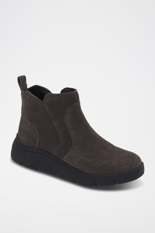 Bottines en nubuck Bormio - Gris